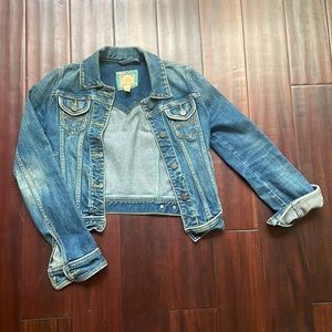 EUC vintage A&F slightly cropped jacket